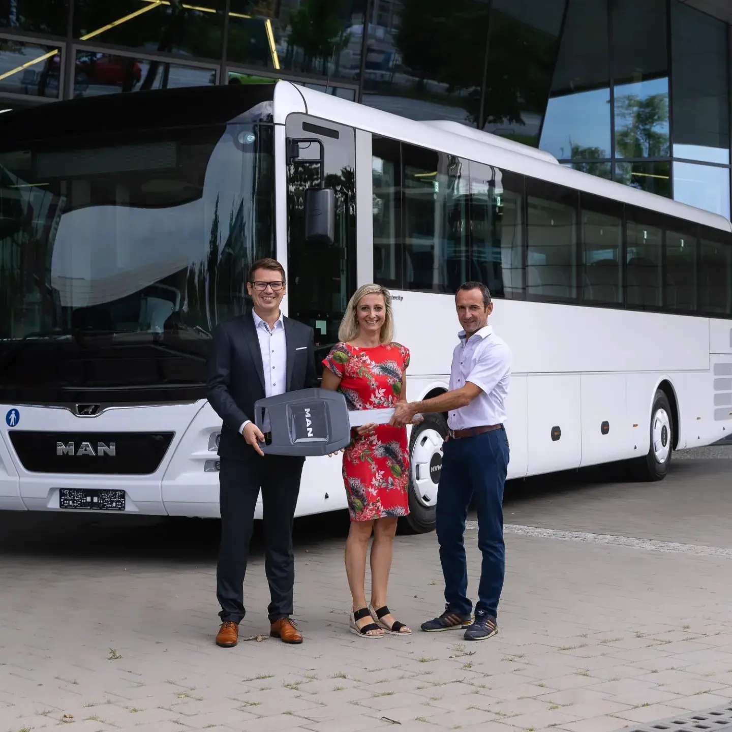 Abholung unseres werksneuen Intercity bei MAN München, Sept 24